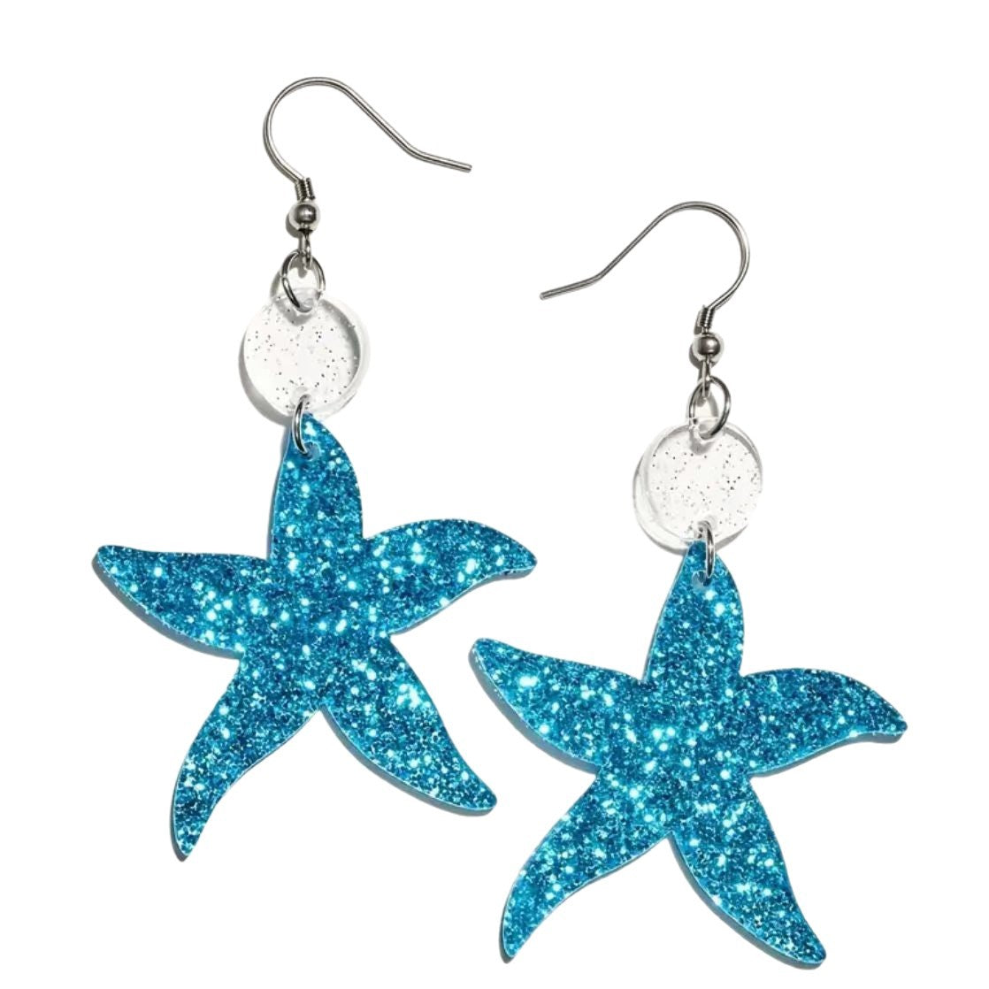 Wholesale  Beach Wind Resin Starfish Earrings