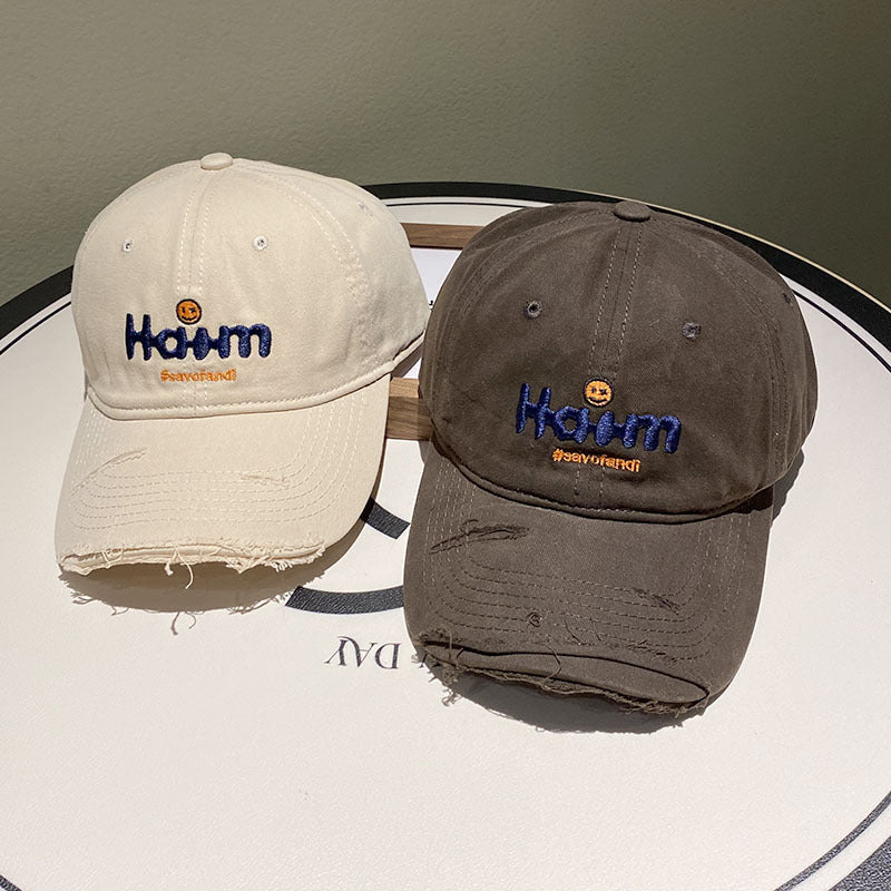 Wholesale Lettering embroidered baseball cap