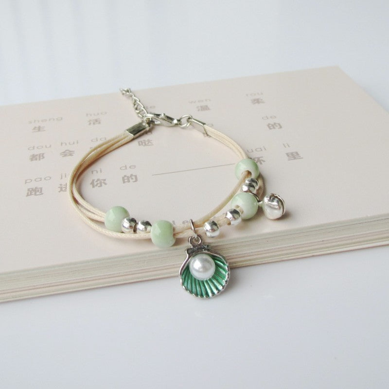 Wholesale Cute cartoon starfish shell bracelet