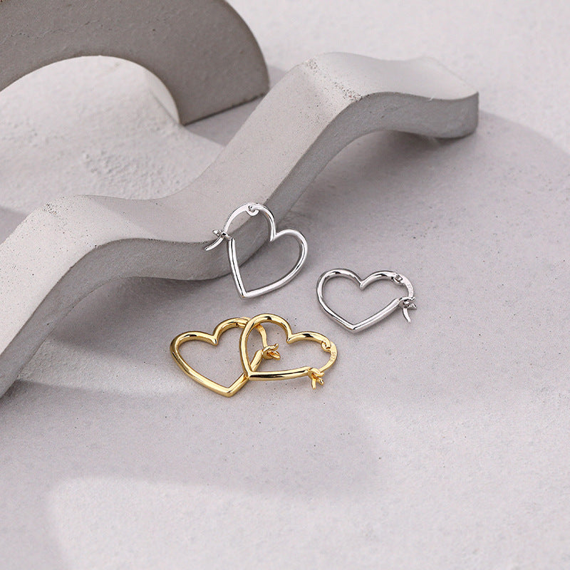 Wholesale  S925 sterling silver Love earrings