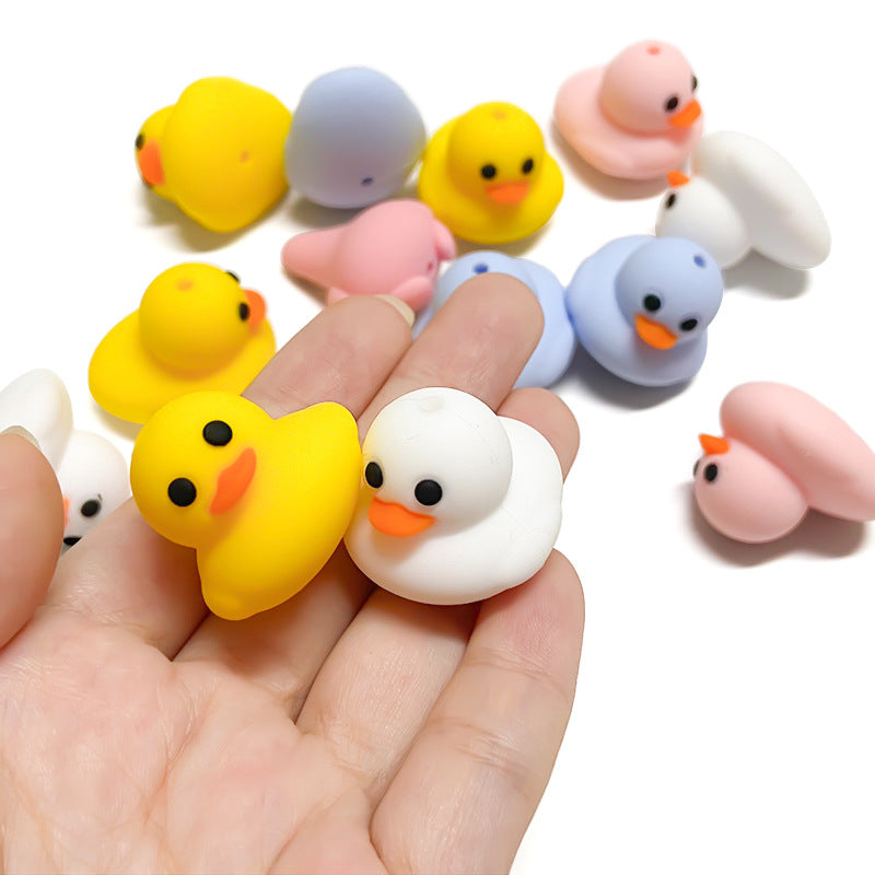 Wholesale 10pcs Silicone Cartoon 3D Focal Beads ACC-BDS-WDX231