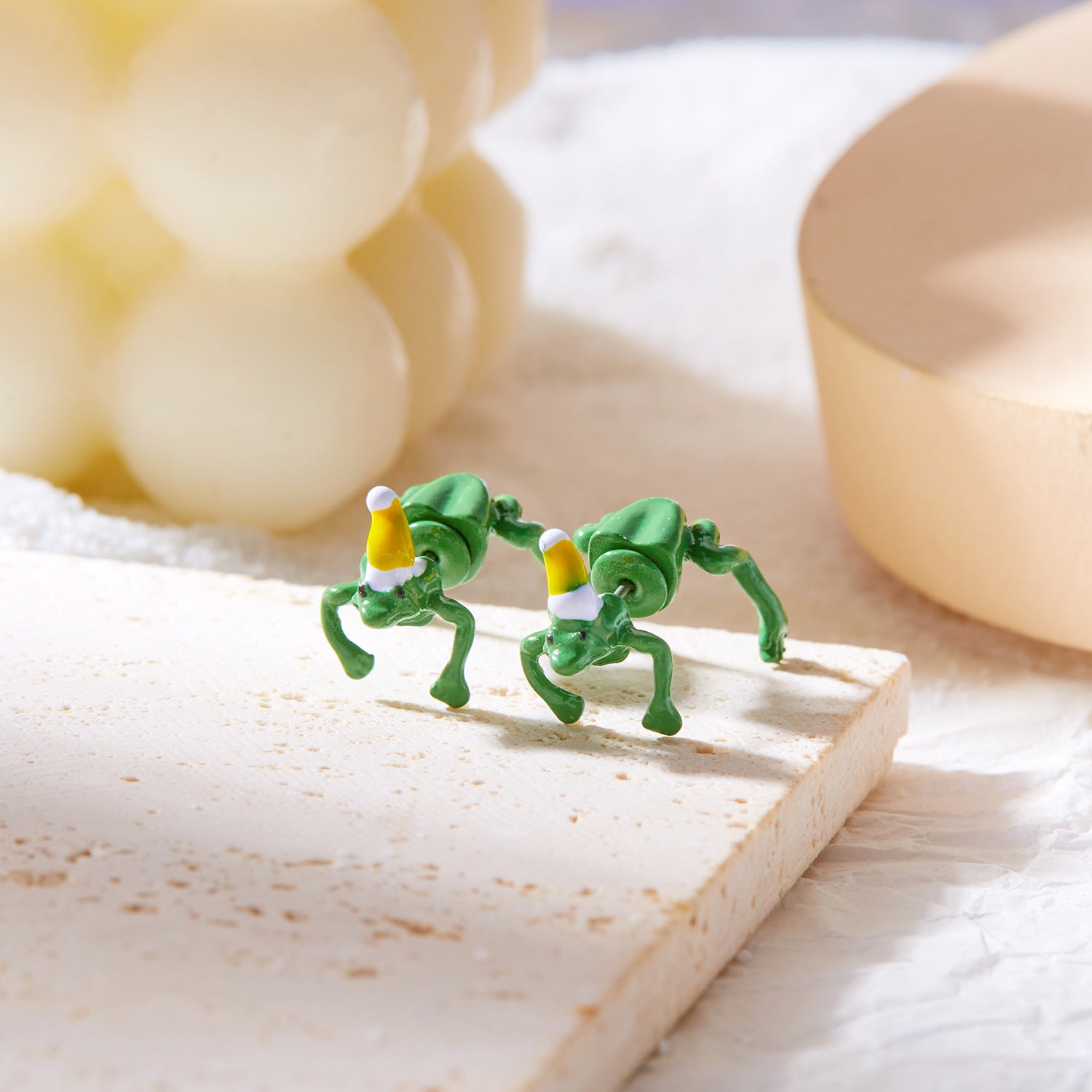 Wholesale Christmas Funny Animal Earrings Retro Punk  Earrings