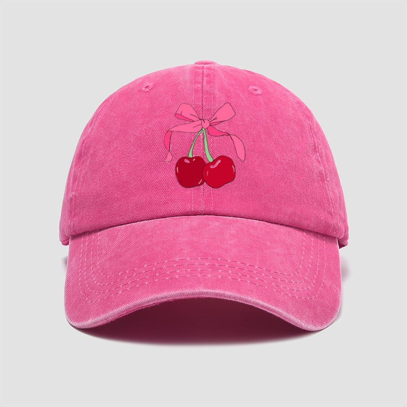 Wholesale Cherry Bow Baseball Cap