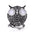 Wholesale Noosa Button Owl Button Bracelet Pendant 18mm Snap Charms Accessories