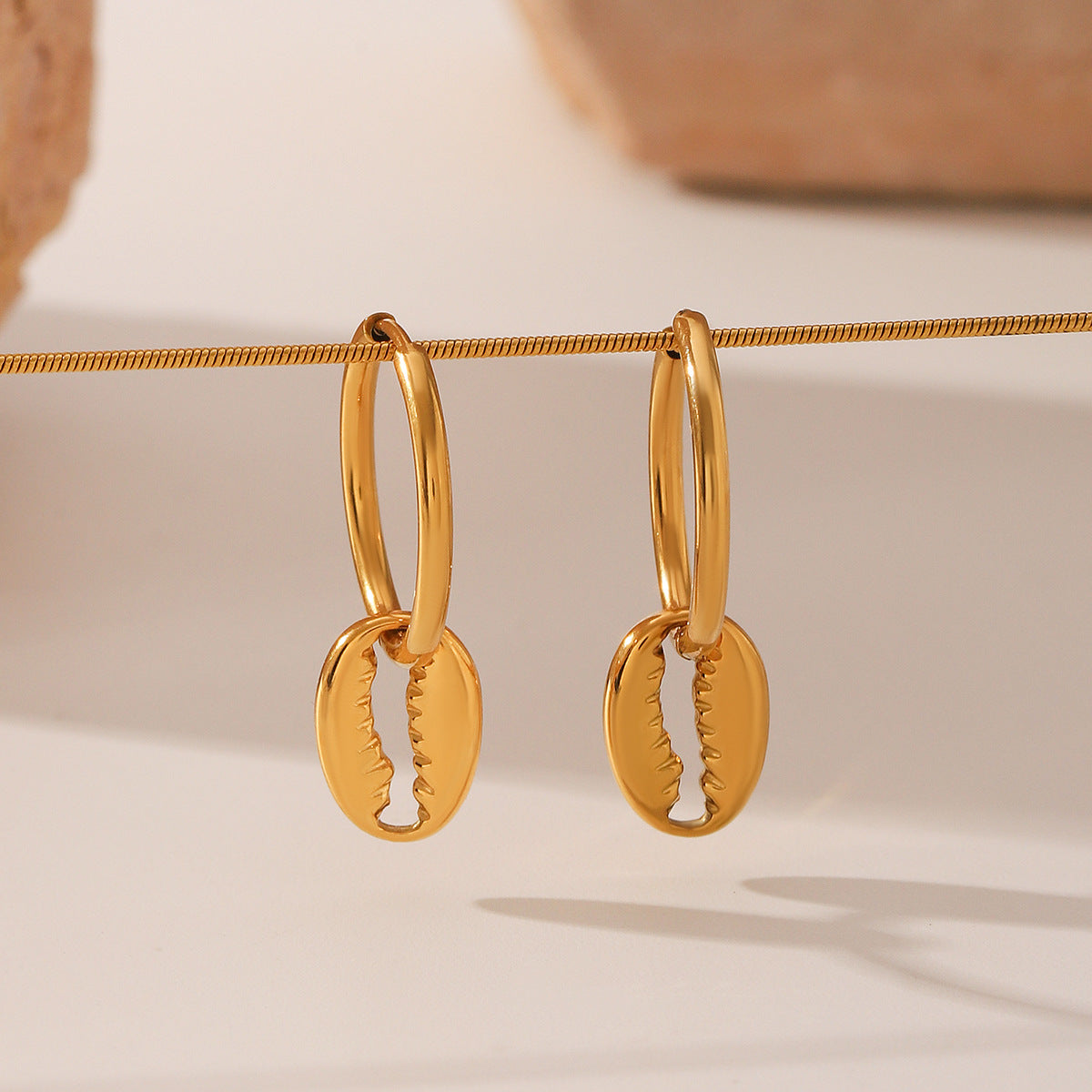 Wholesale  Shell Pendant Ring Earrings