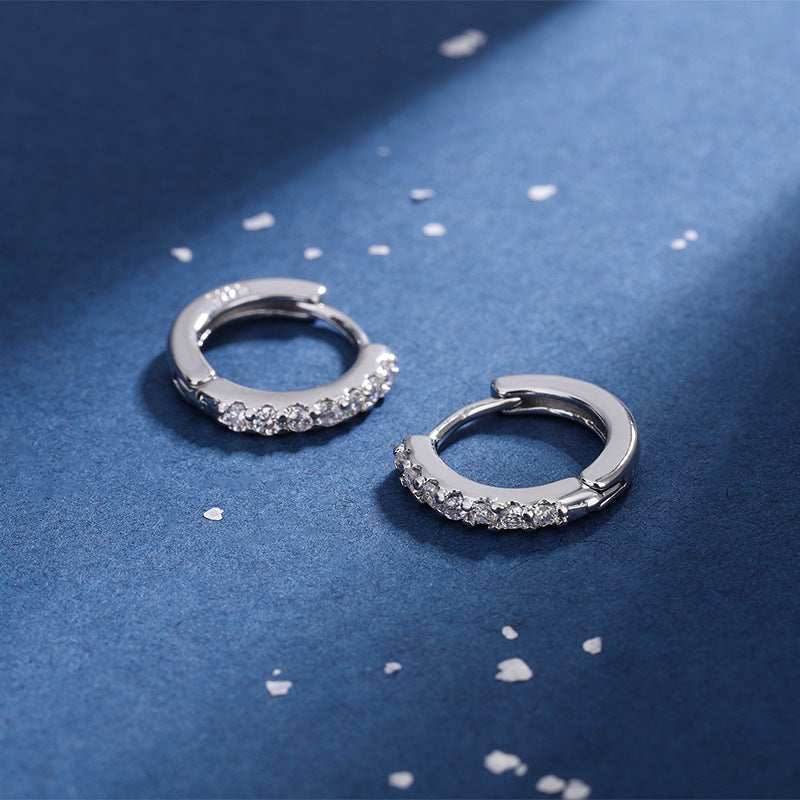 Wholesale 925 Diamond Copper Earrings