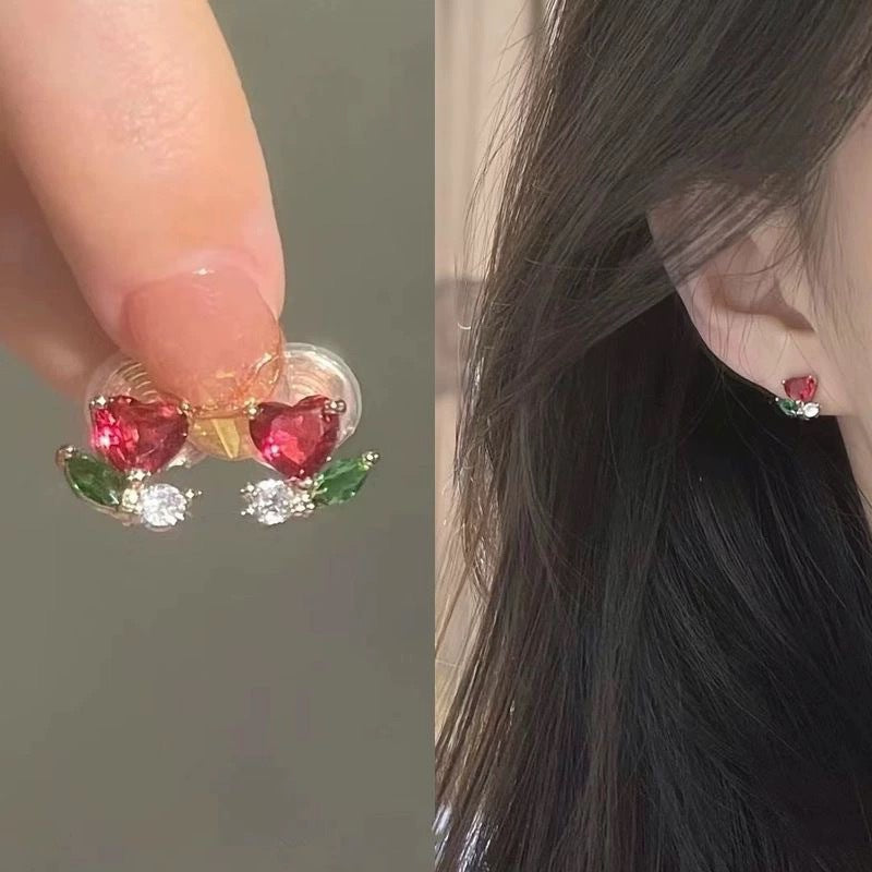 Wholesale  flower small ear clip  earrings