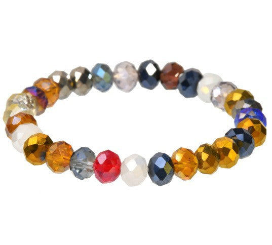 Wholesale Handmade Colorful Emperor Stone Bead Bracelet Set for Women Layered Jewelry Accessory