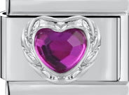 Wholesale Italian Charm Bracelet 9mm DIY Splicing Heart Series Stainless Steel Composable Bracelet