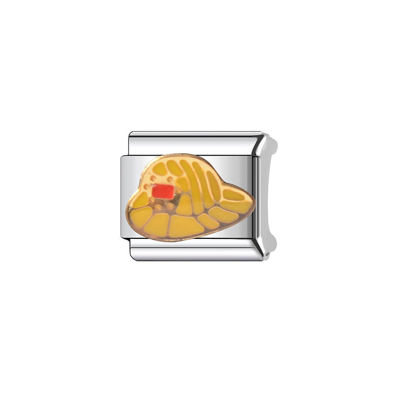 Wholesale Italian Charm Bracelet 9mm DIY Splicing Removable Colorful Cute Stainless Steel Composable Bracelet