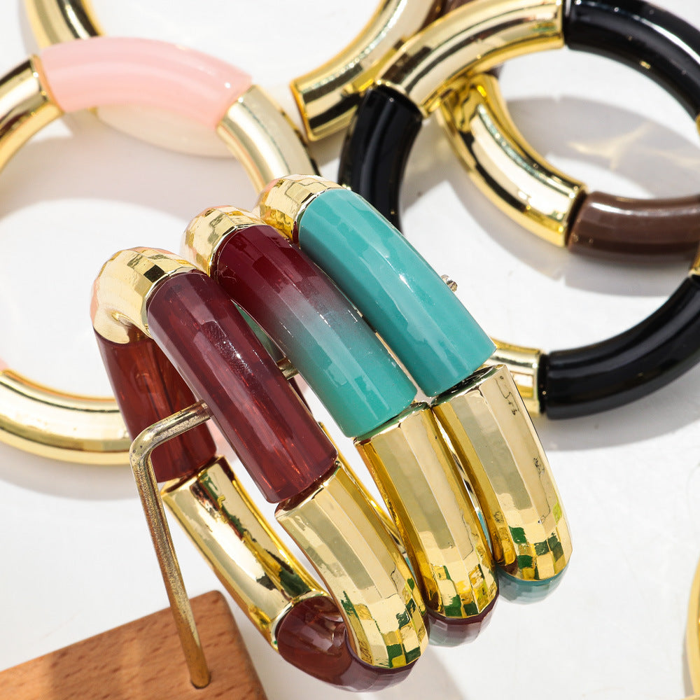 Wholesale multi-faceted stretch vintage bracelets