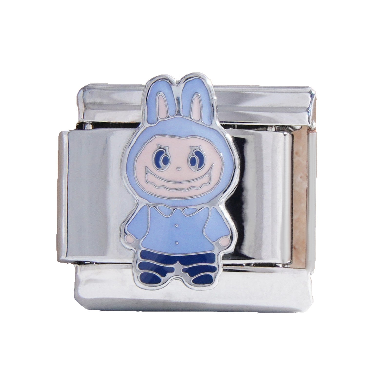 Wholesale Italian Charm Bracelet 9mm DIY Splicing Cute Cartoon Stainless Steel Composable Bracelet