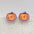 Boucles d'oreilles en bois fantômes de la citrouille en gros de la citrouille de citrouille