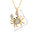 Wholesale  fashion personality Dragonfly panda necklace