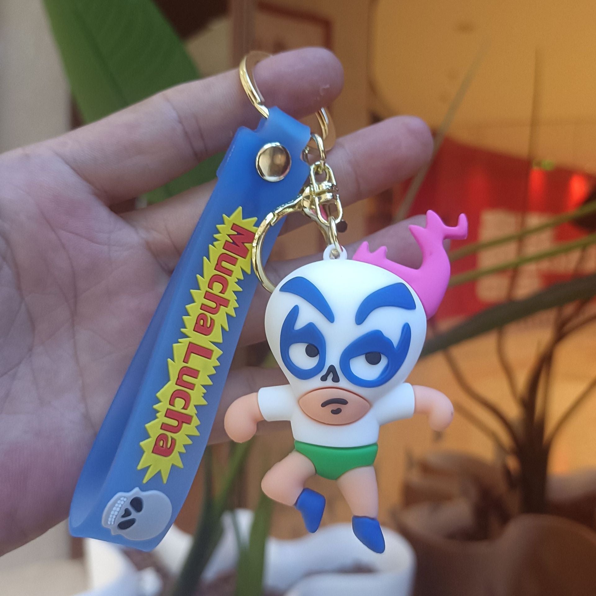 Wholesale Cartoon Cute PVC Keychain ACCVIP-KC-KuangKe001