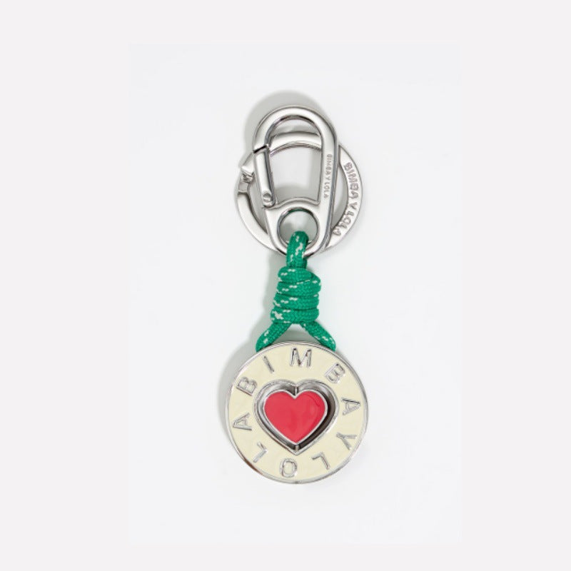 Wholesale Simple ins style letter love round keychain pendant bag accessories pendant