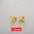 Wholesale Fashion Small Style Wire-drawing Hollow Ball Earrings