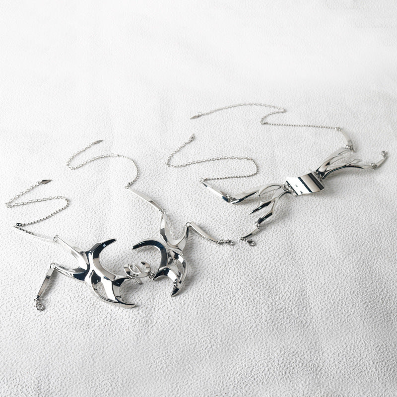 Wholesale Punk Style Alien Mechanical Lip Ring Face Decoration ACC-DS-HX001