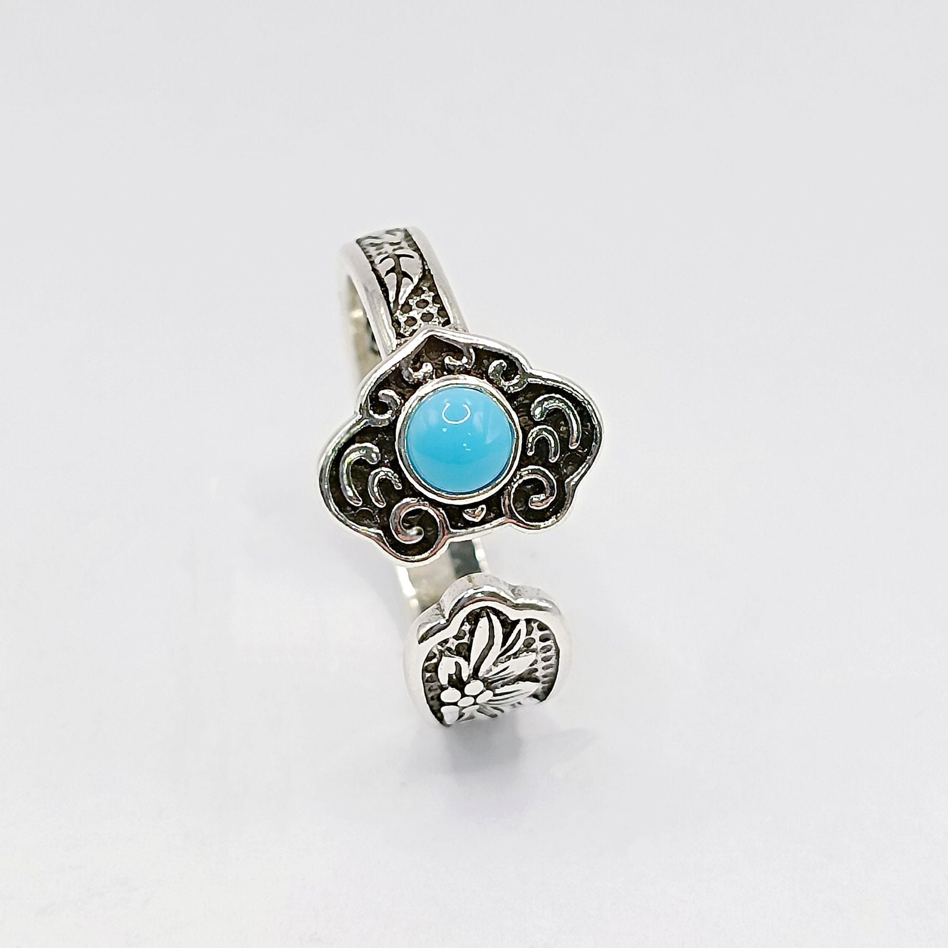 Wholesale Retro pattern red ring