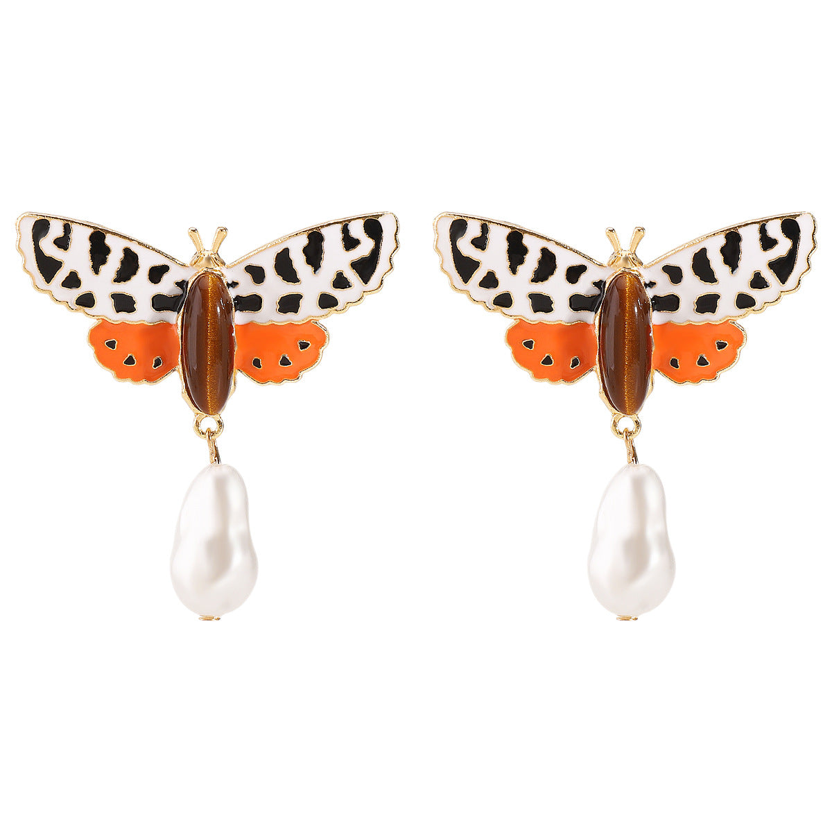 Wholesale Butterfly Drop Earrings and Exquisite Necklace