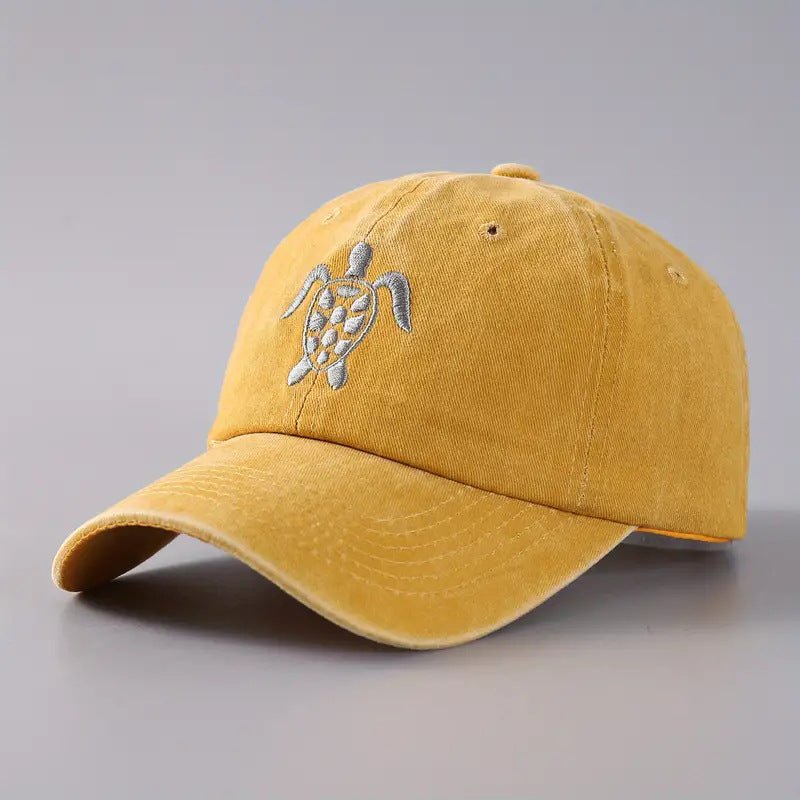Wholesale Sea Turtle Embroidered Cotton Baseball Caps ACC-HT-TangQiu011