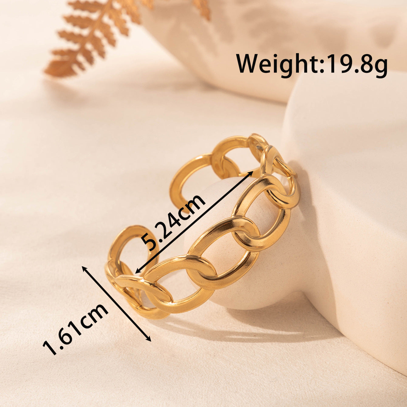 Wholesale  adjustable titanium steel opening adjustable bracelet