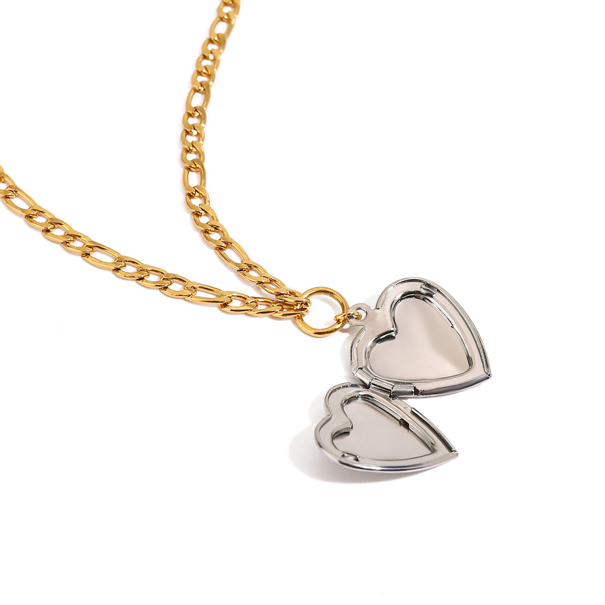 Wholesale Stainless Steel Color-free  Clavicle Chain Love Jewelry