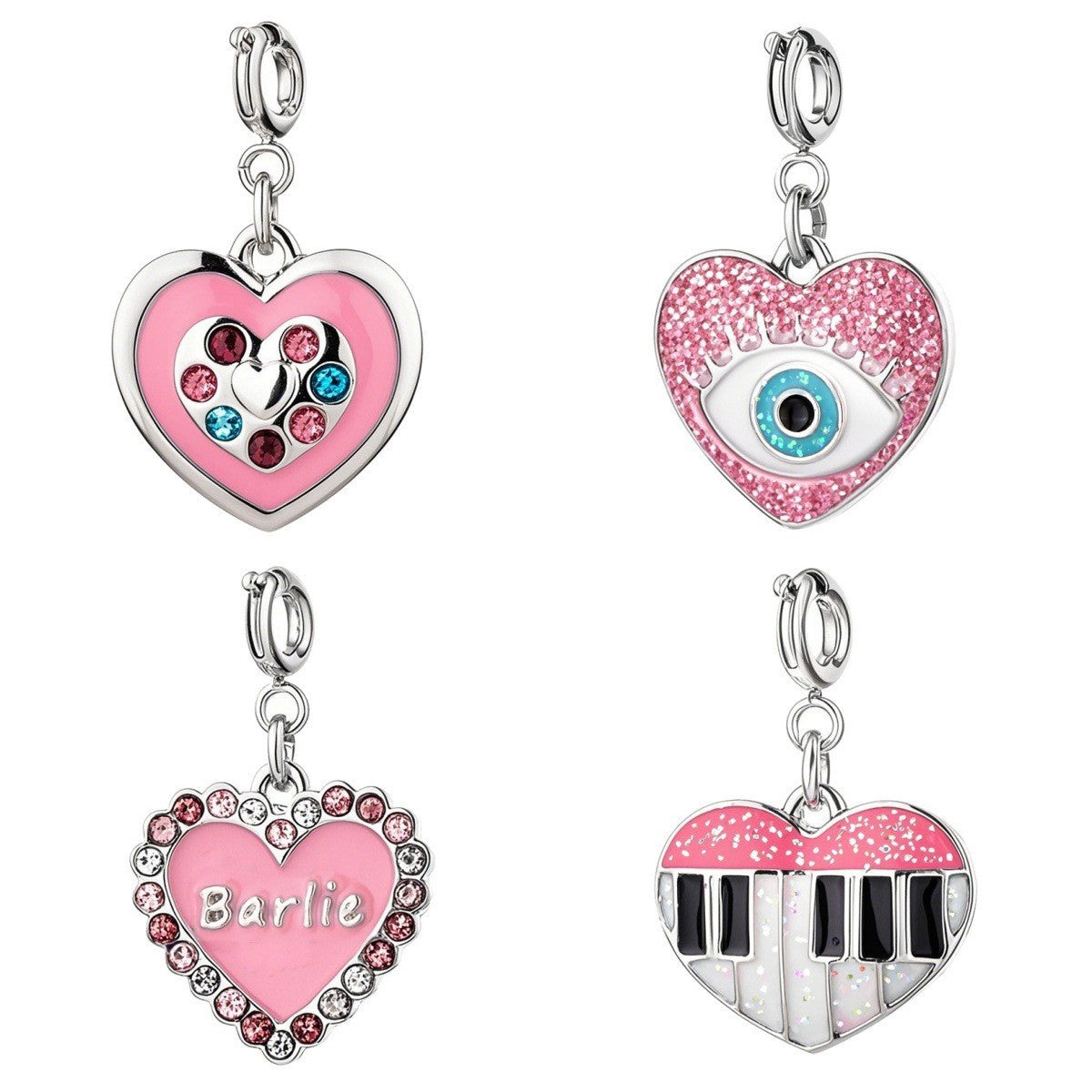 Wholesale love oil alloy spring key  Charms