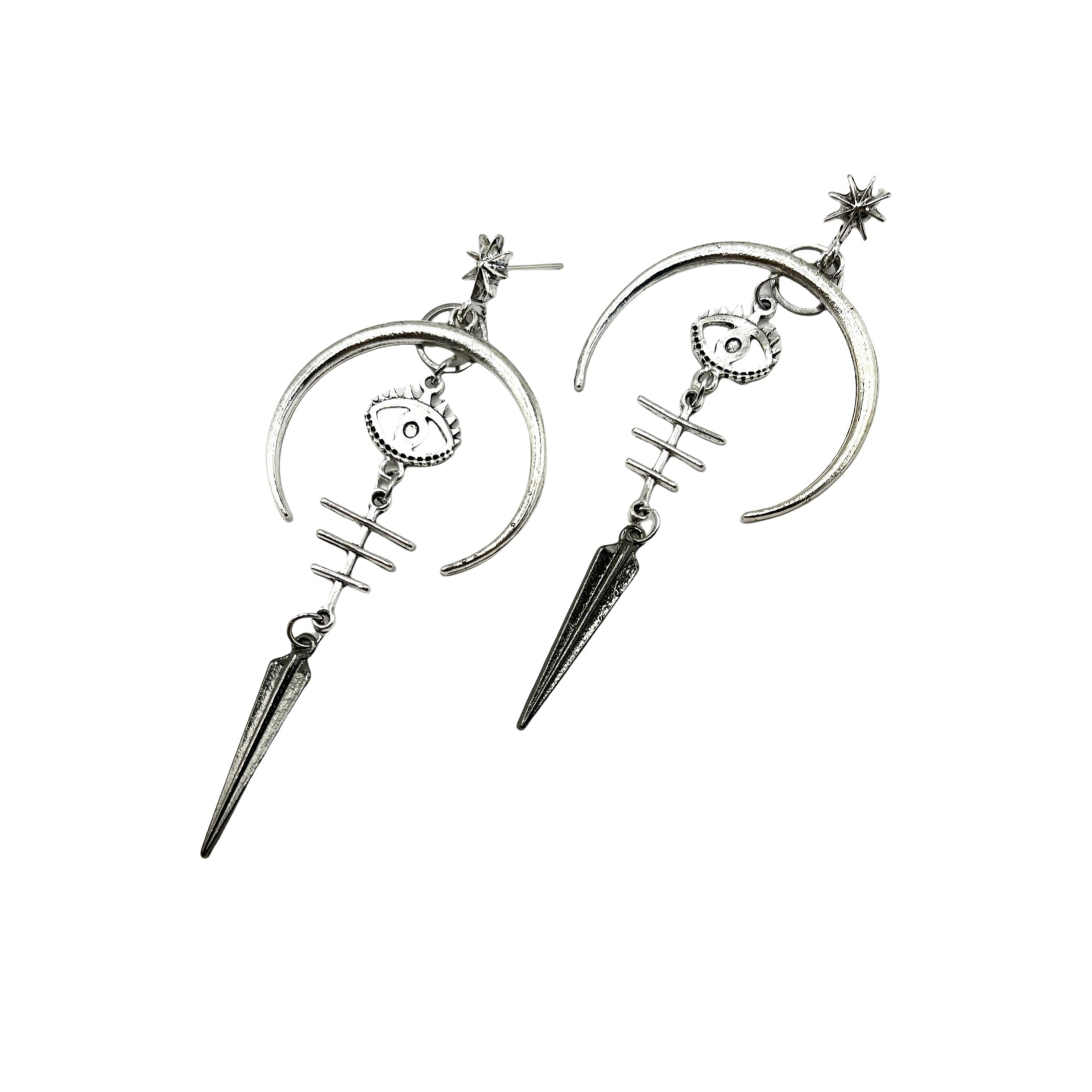 Wholesale  Devil's Eye geometric earrings