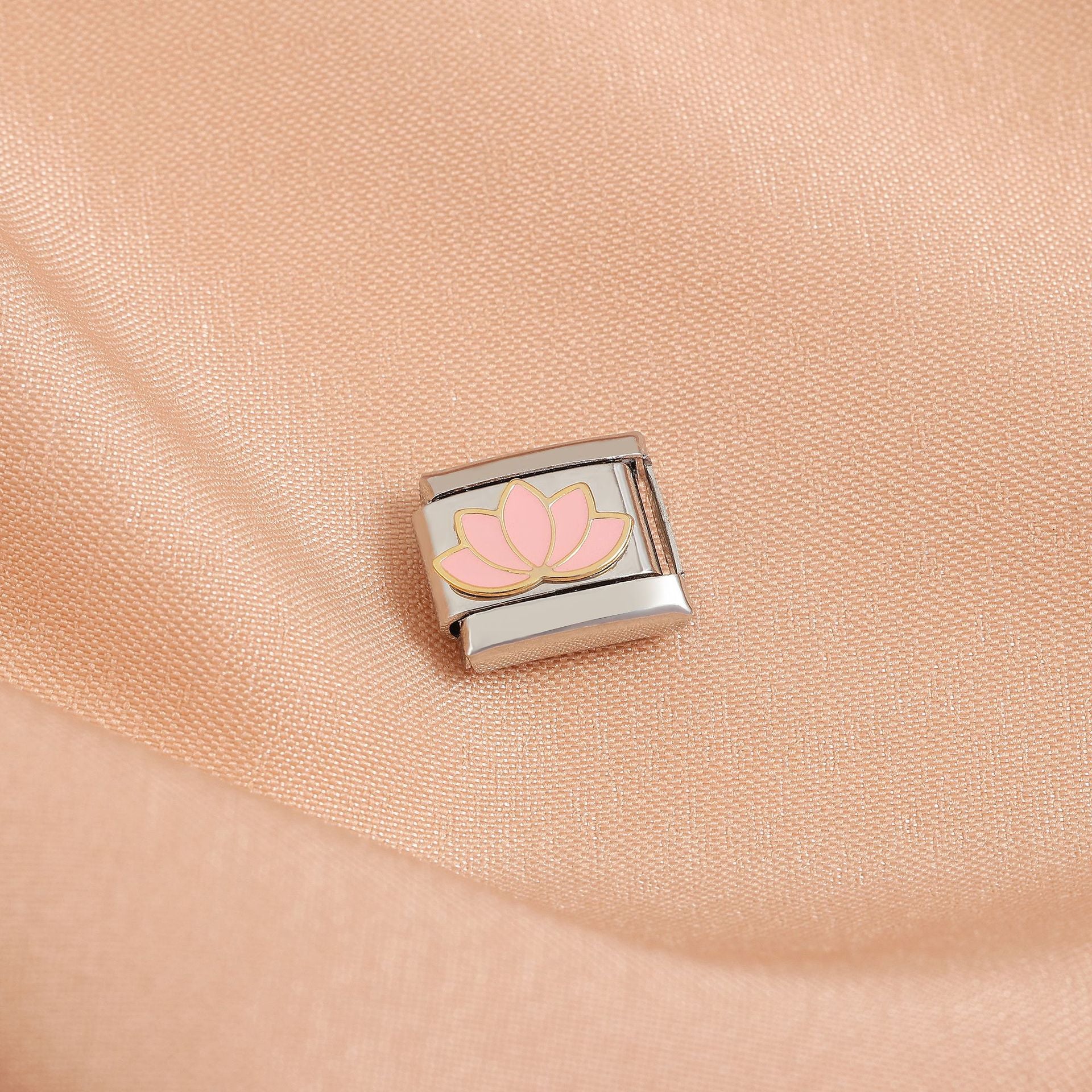 Wholesale Italian Charm Bracelet 9mm DIY Splicing Cute Creative Pattern Stainless Steel Composable Bracelet