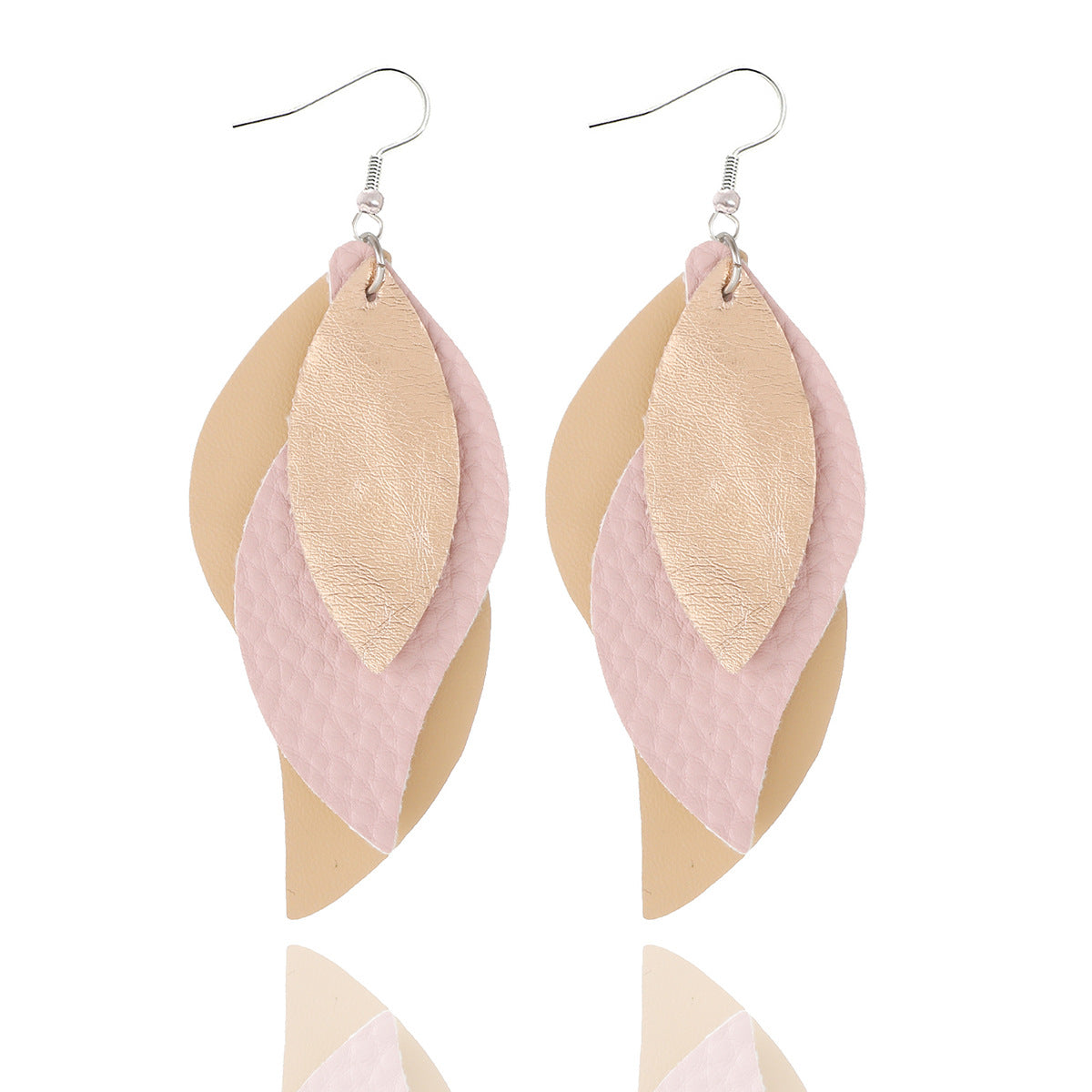 Wholesale Cortex  S-shaped leaves  earrings