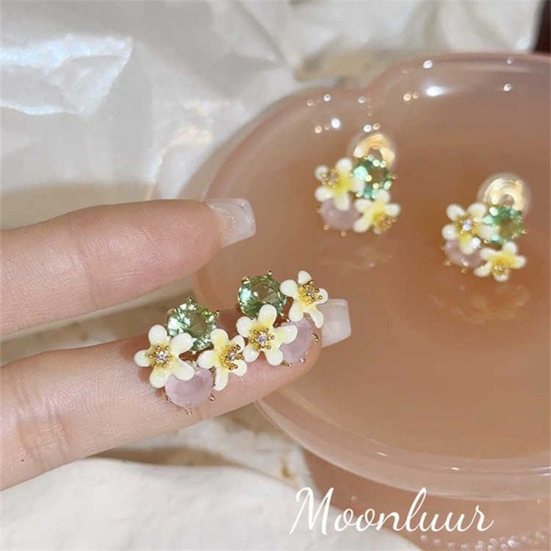Wholesale  colorful flower earrings