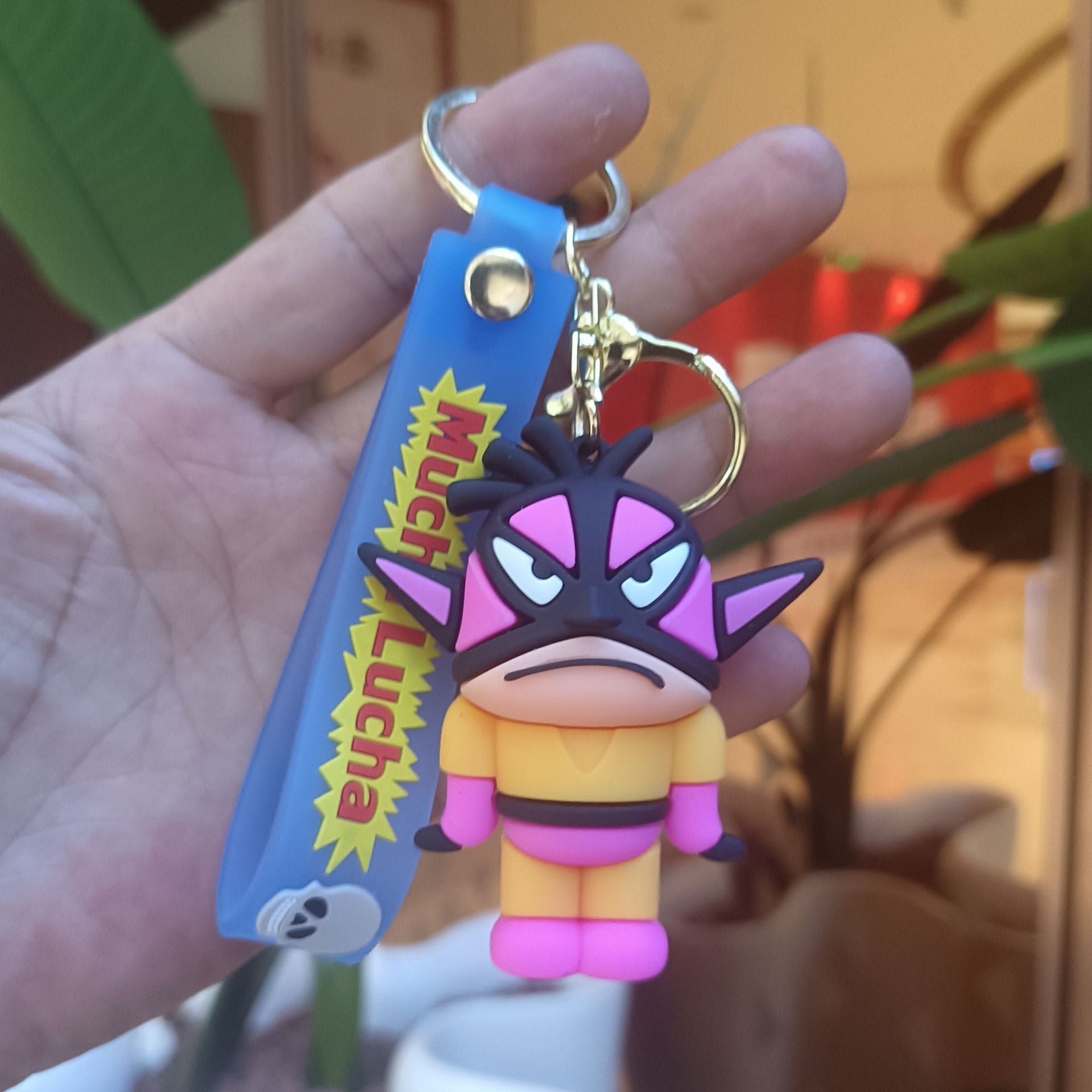 Wholesale Cartoon Cute PVC Keychain ACCVIP-KC-KuangKe001