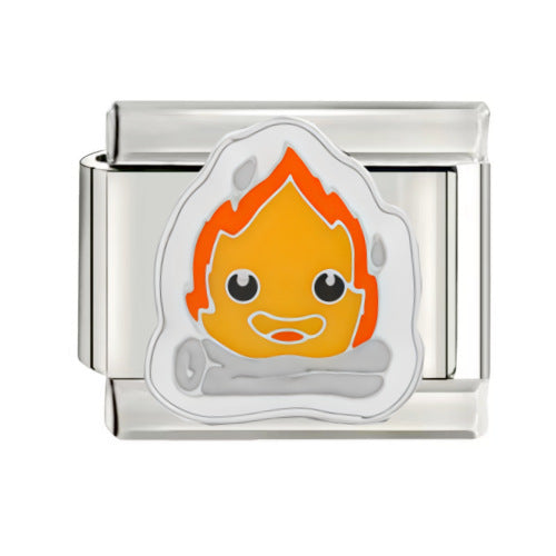 Wholesale  Italian Charm Starter Bracelets DIY square Single Section Creative Stainless Steel Composable Bracelet