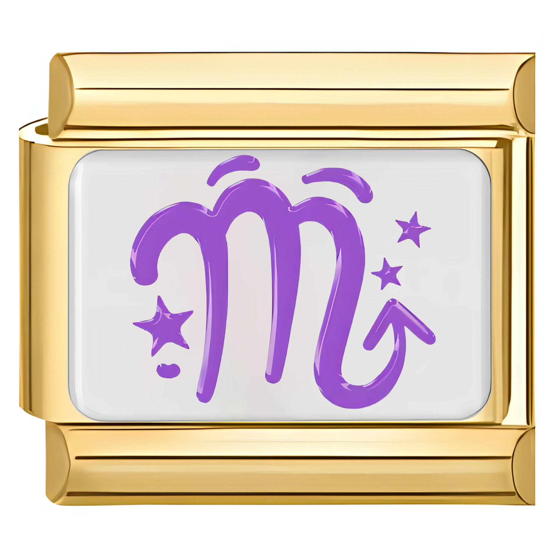 Wholesale Italian Charm Bracelet 9mm DIY Splicing Constellation Stainless Steel Composable Bracelet