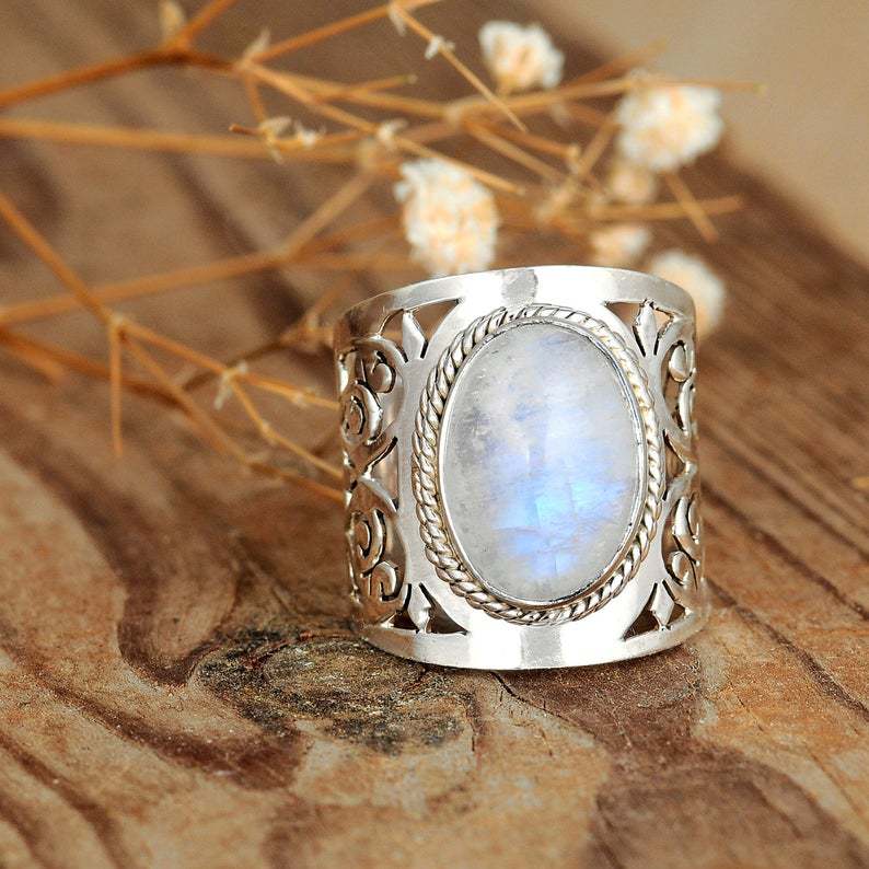 Wholesale Alloy Geometry Opal Ring