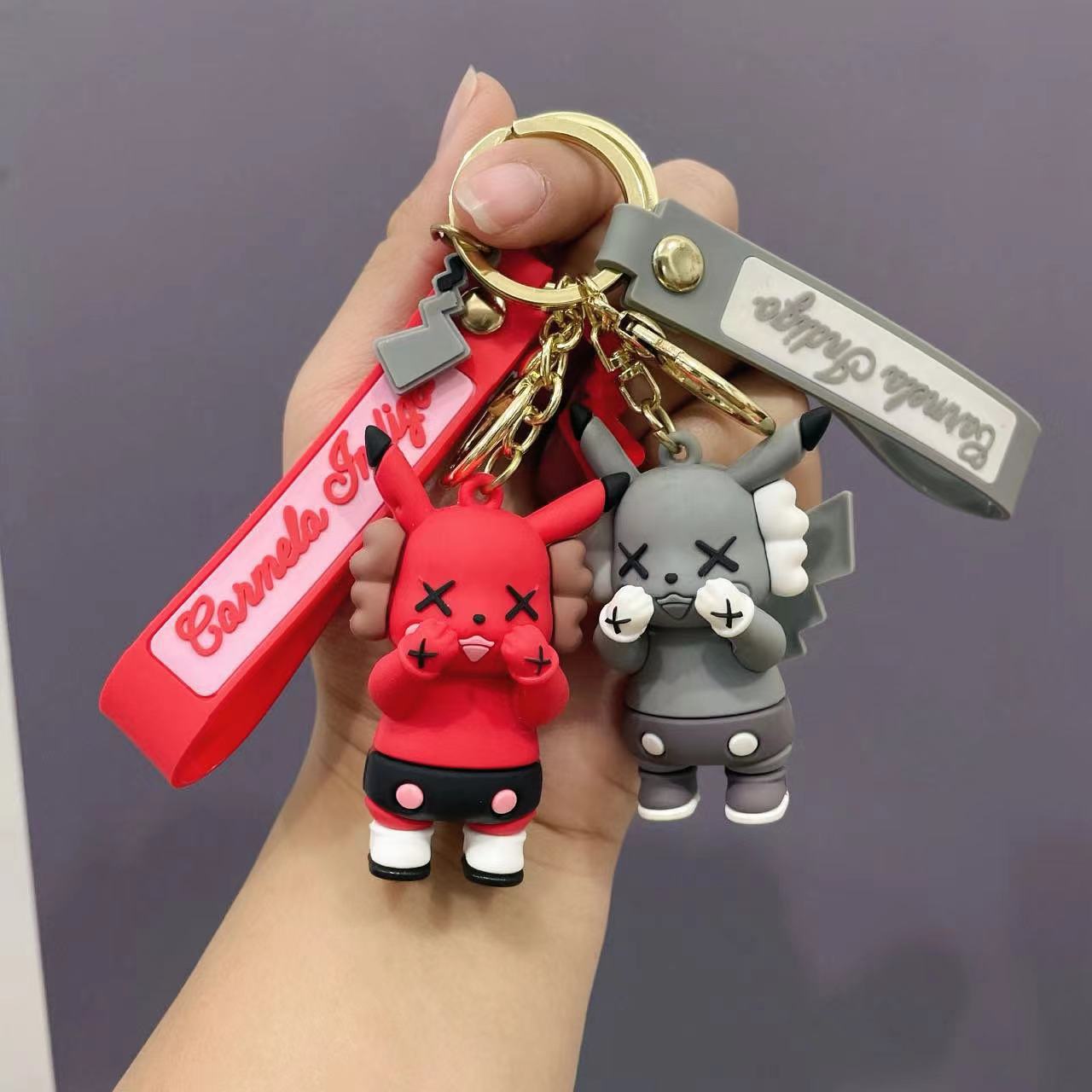 Wholesale Cartoon Cute PVC Keychains ACCVIP-KC-Qichu006