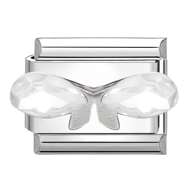 Wholesale Italian Charm Bracelet 9mm DIY Splicing Cute Creative Stainless Steel Composable Bracelet