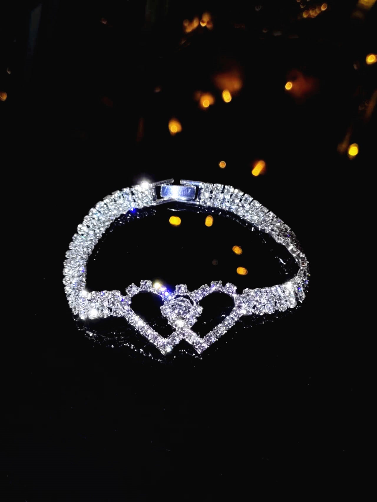 Wholesale  super flash full diamond bracelet