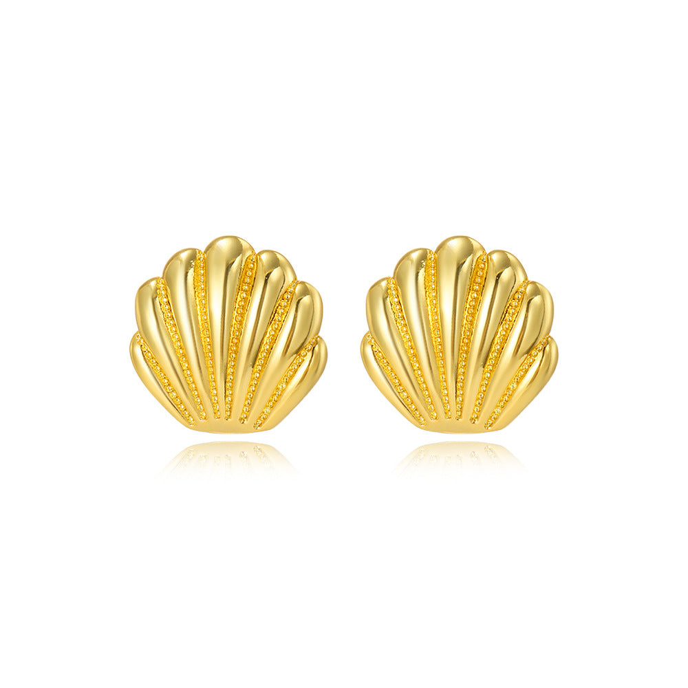 Wholesale  ocean elements popular shell earrings