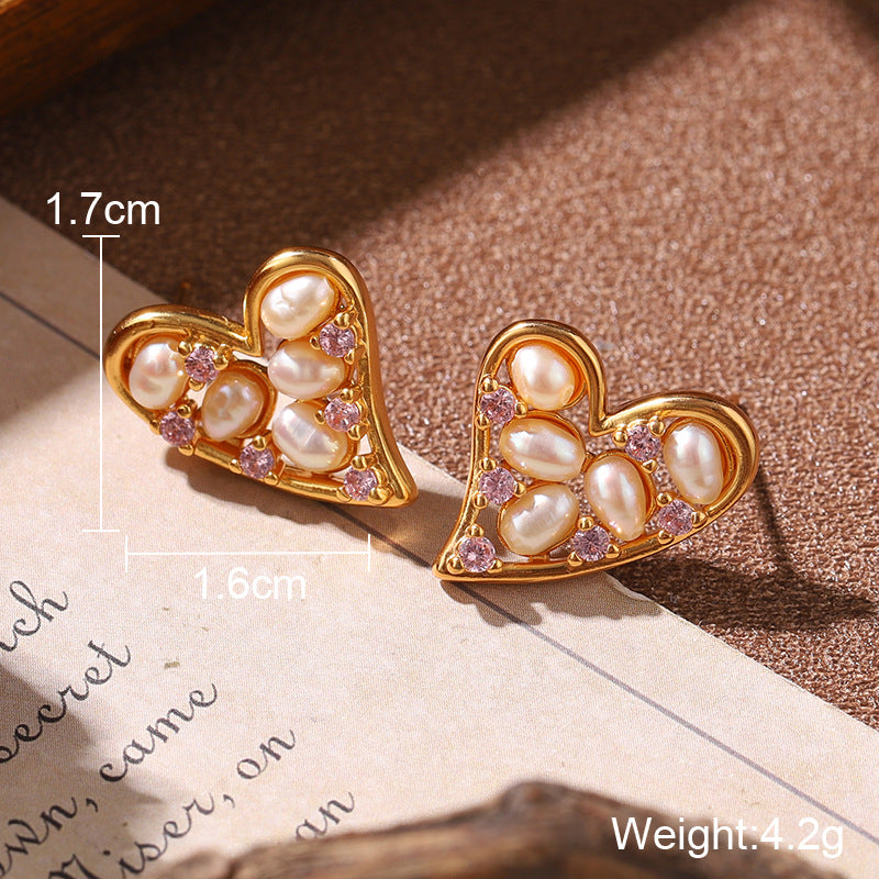 Wholesale  Retro Style Sweet Flower Versatile Earrings