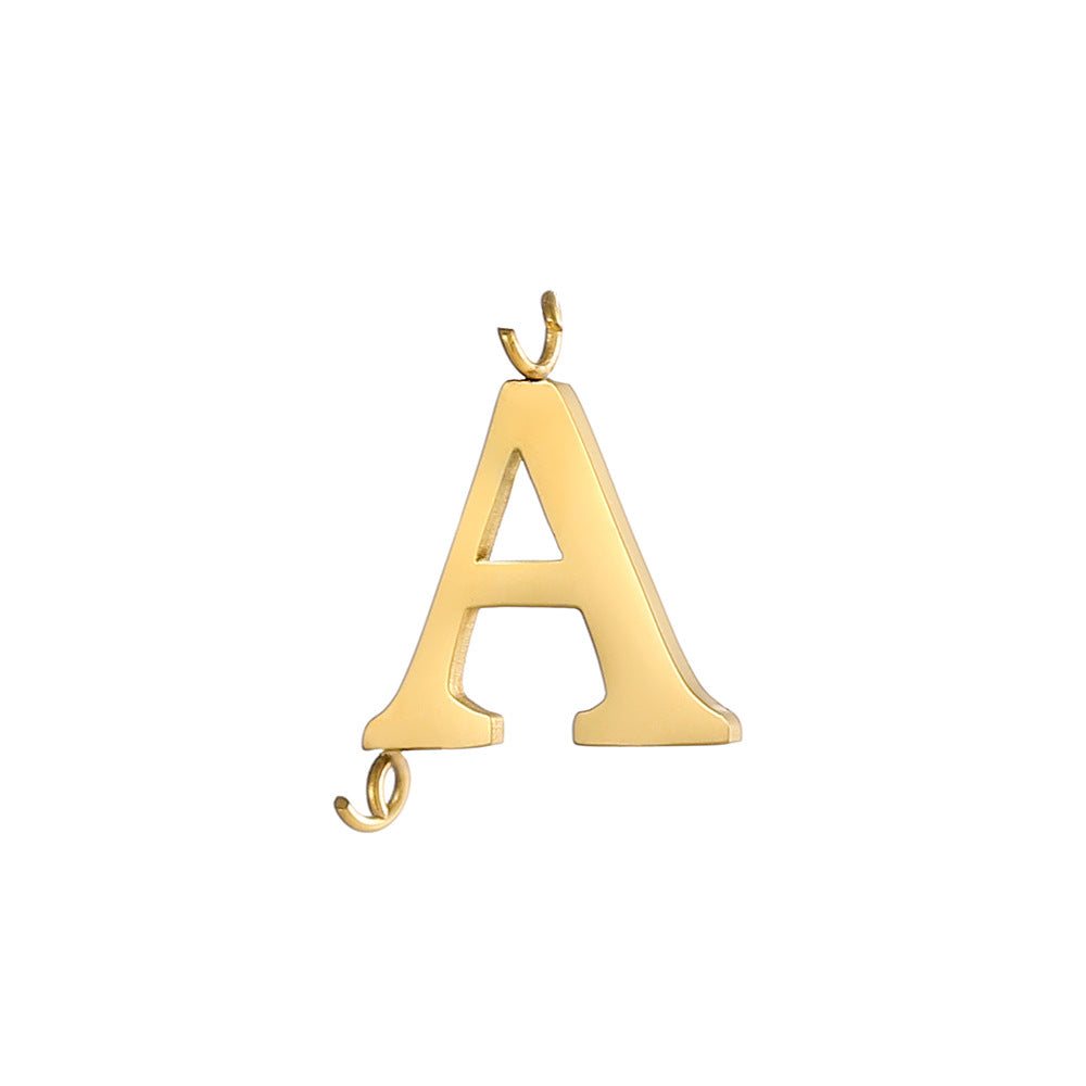 Wholesale Stainless Steel 26 Letter Pendant