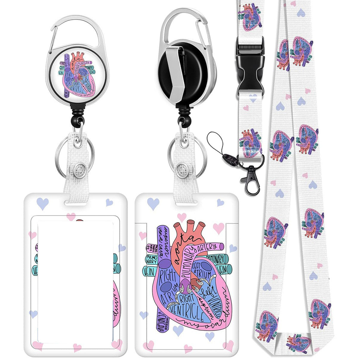 Wholesale  Medical Heart Care Badge Reels