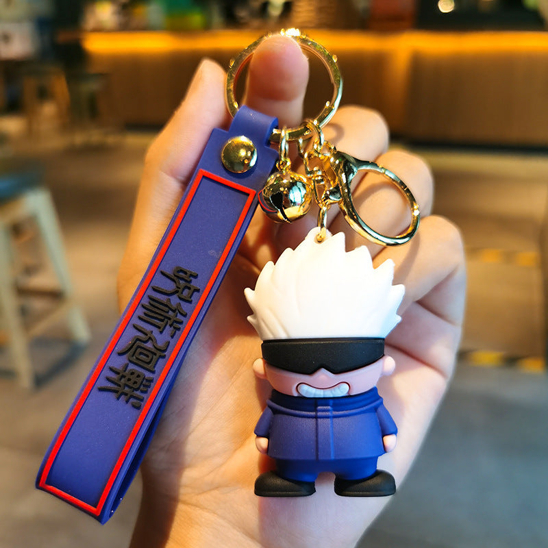 Wholesale Cartoon PVC Soft Keychain Cute Keychain ACC-KC-DingMing002