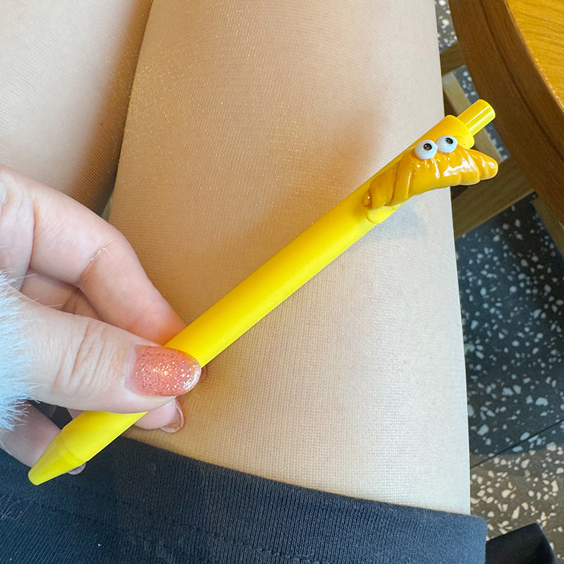 Wholesale Interesting creative biscuit resin cartoon gel pen