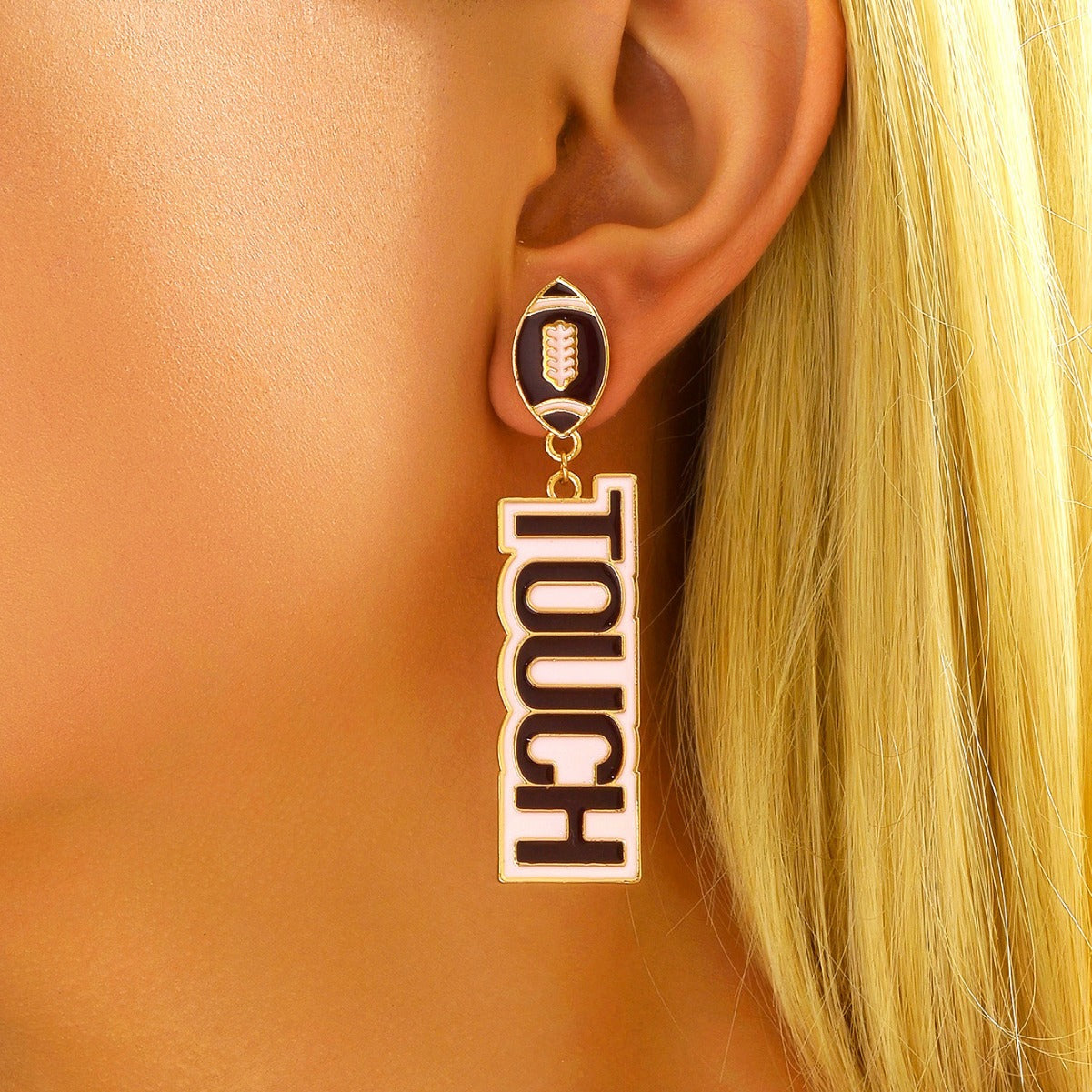 Wholesale Rugby League Super Cup Earrings