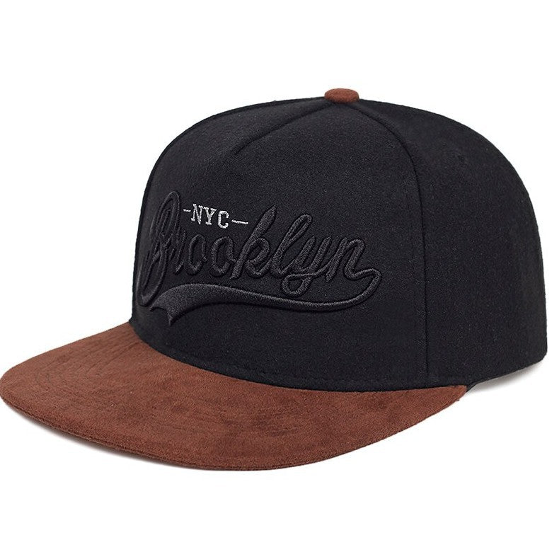 Wholesale Flat Brim Hat American Street Hip Hop Straight Hat Baseball Cap ACC-HT-Huiyu010