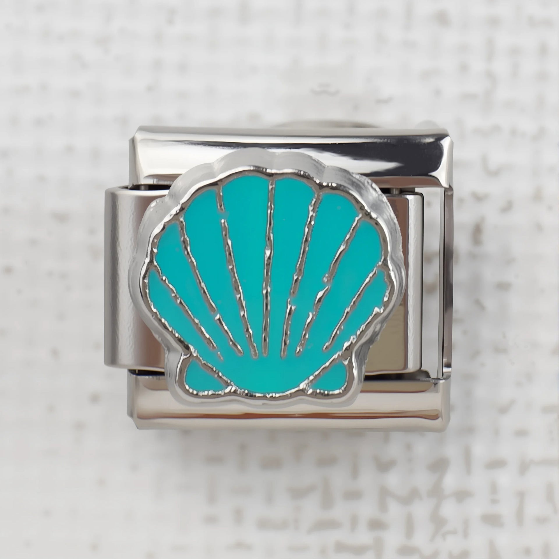 Wholesale 5pcs Italian Charm Bracelet 9mm DIY Splicing Creative Pattern Stainless Steel Composable Bracelet