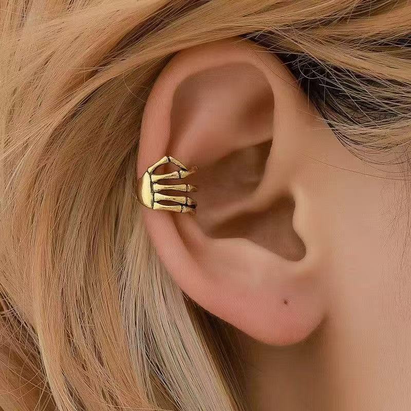Wholesale Skull Ring Dark Street Style Unisex Retro Jewelry Fashion Accessory Gift