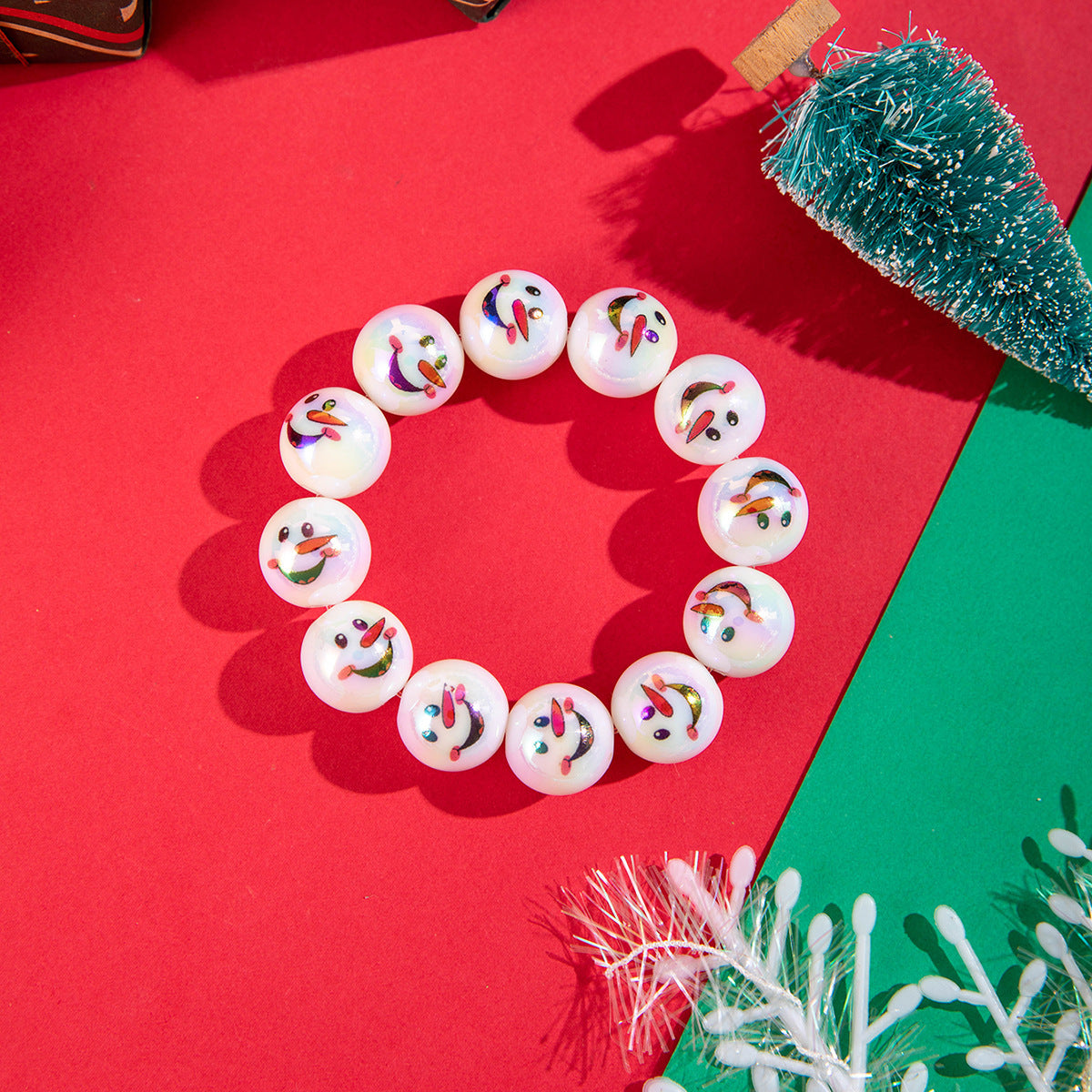 Wholesale  Christmas Light Ball Bracelet